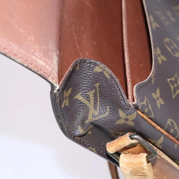 LOUIS VUITTON Monogram Cartouchiere GM Shoulder Bag M51252 LV Auth - Picture 8 of 16